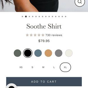 Lalabu Soothe Baby Carrier Shirt - XL Black
